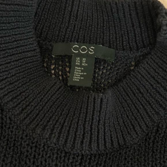 Cos navy sweater vest - Picture 3 of 5